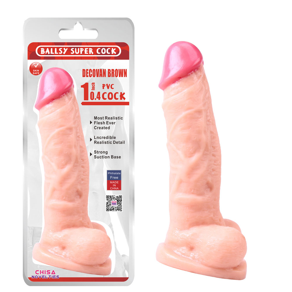 DeCovan ब्राउन 10.4 Dildo